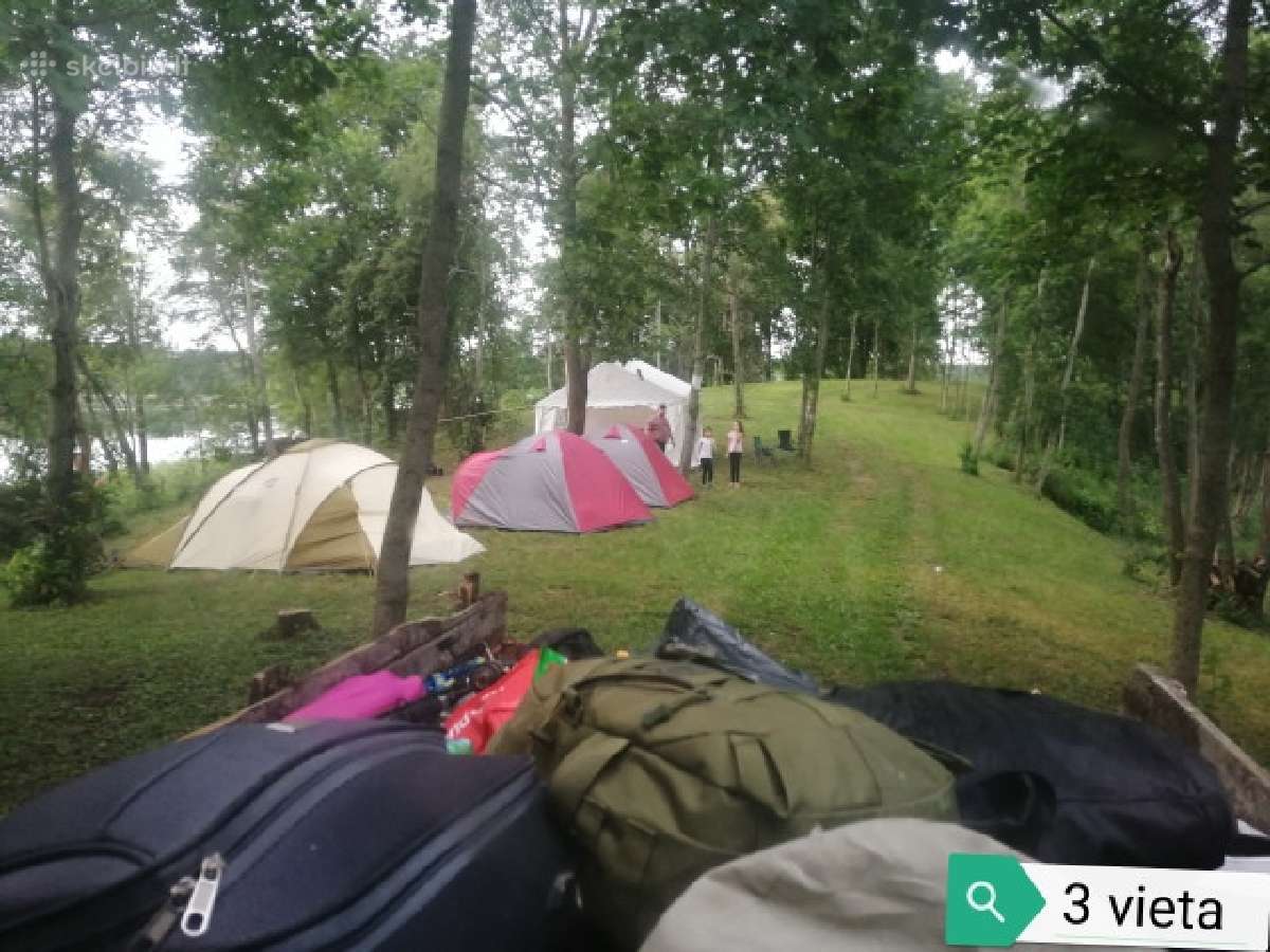 Poilsis prie ežero su palapinėmis - nuotraukos Nr. 16