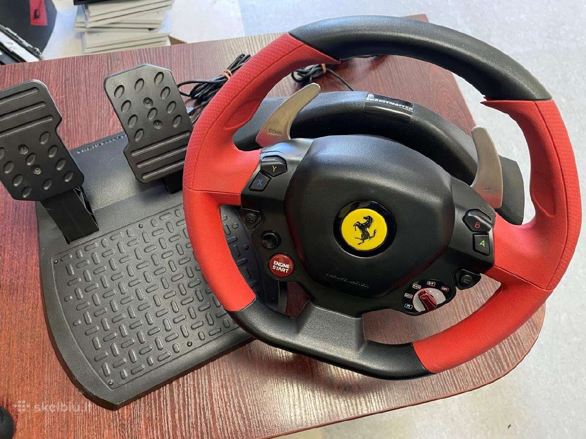 Thrustmaster Ferrari 458 Spider vairas - nuotraukos Nr. 5