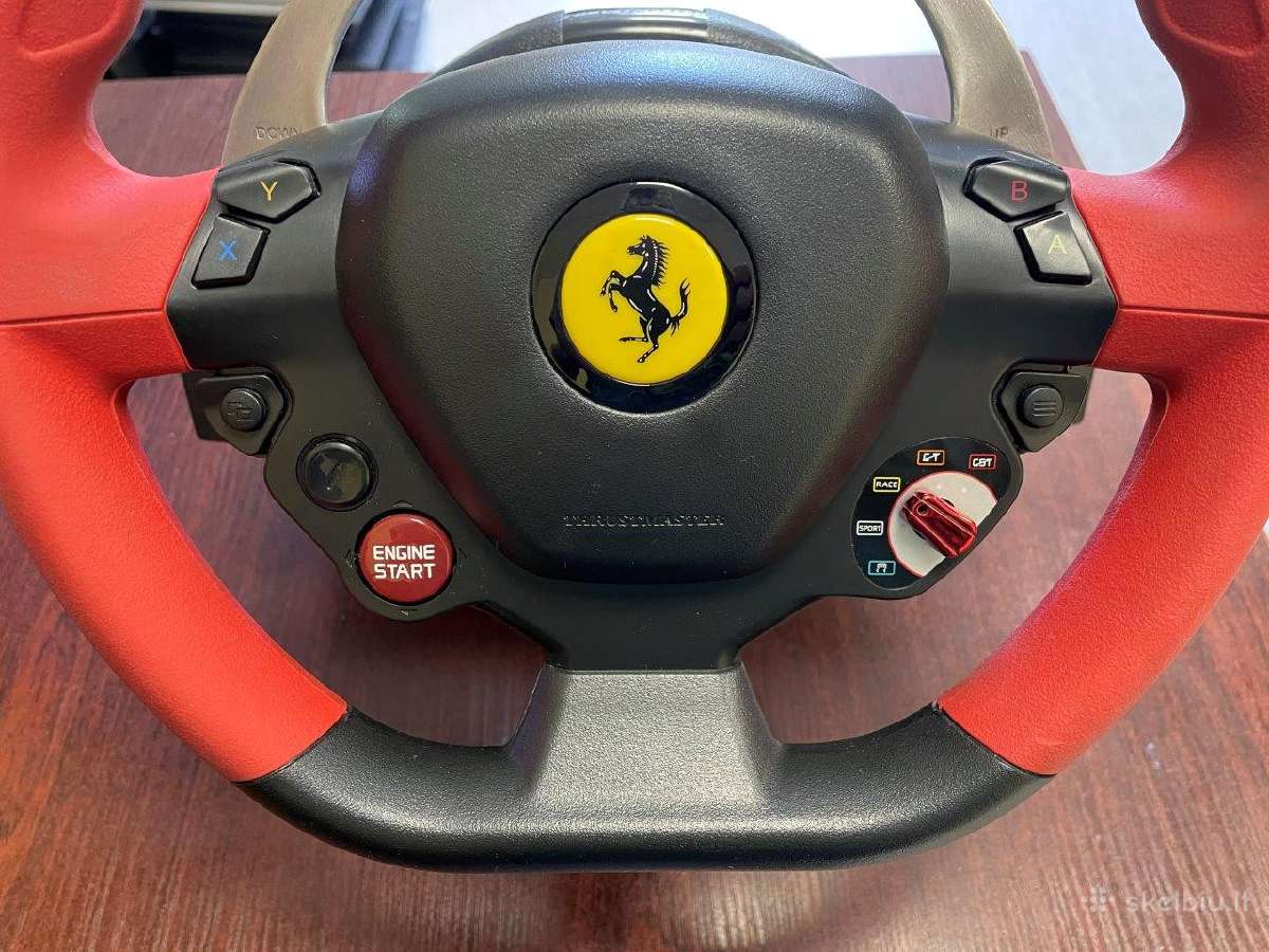 Thrustmaster Ferrari 458 Spider vairas - nuotraukos Nr. 2