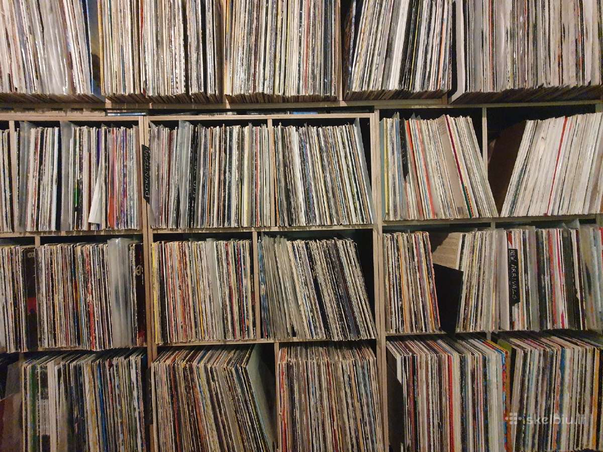 Lp/12"/7" plokštelių išpardavimas