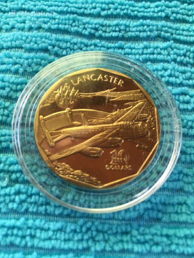 Moneta Marshall i. 1991m. 10 dollars, cu-ni