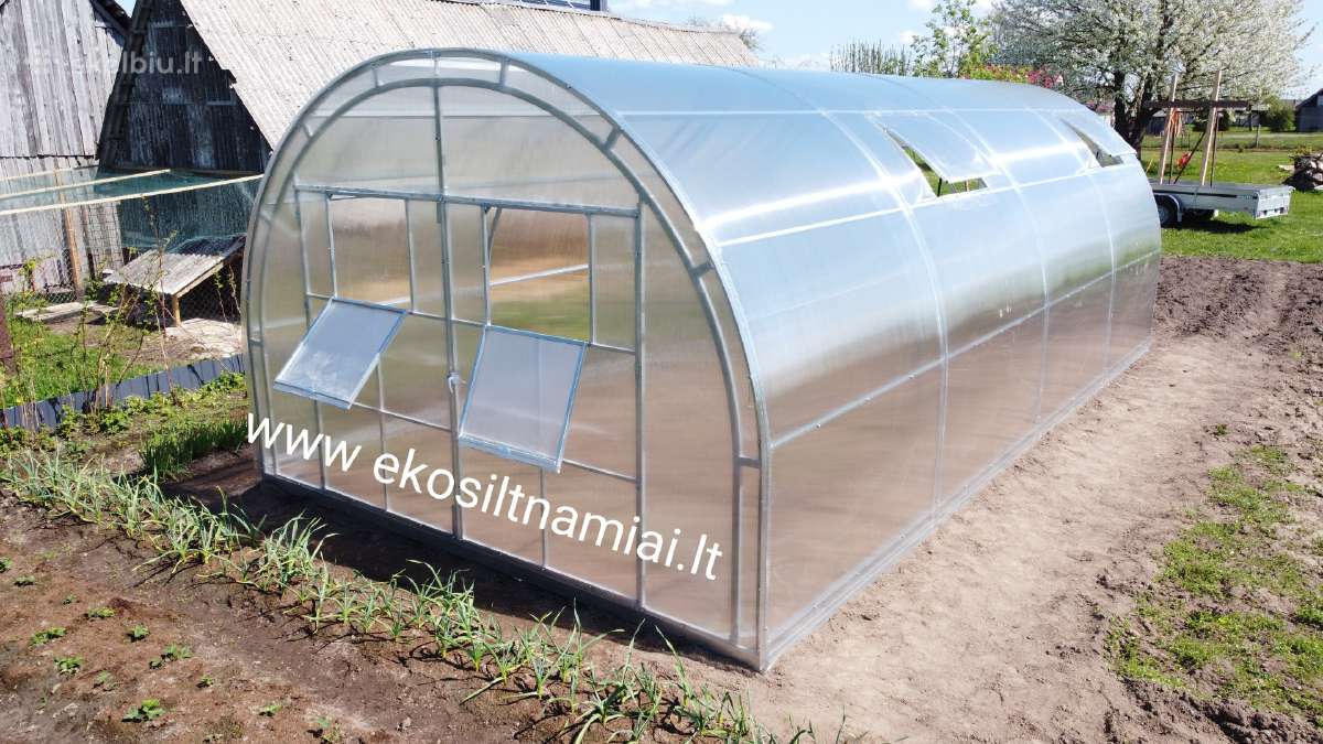 Buitiniai Pramoniniai Šiltnamiai 4x6 6x10 Pro - nuotraukos Nr. 5