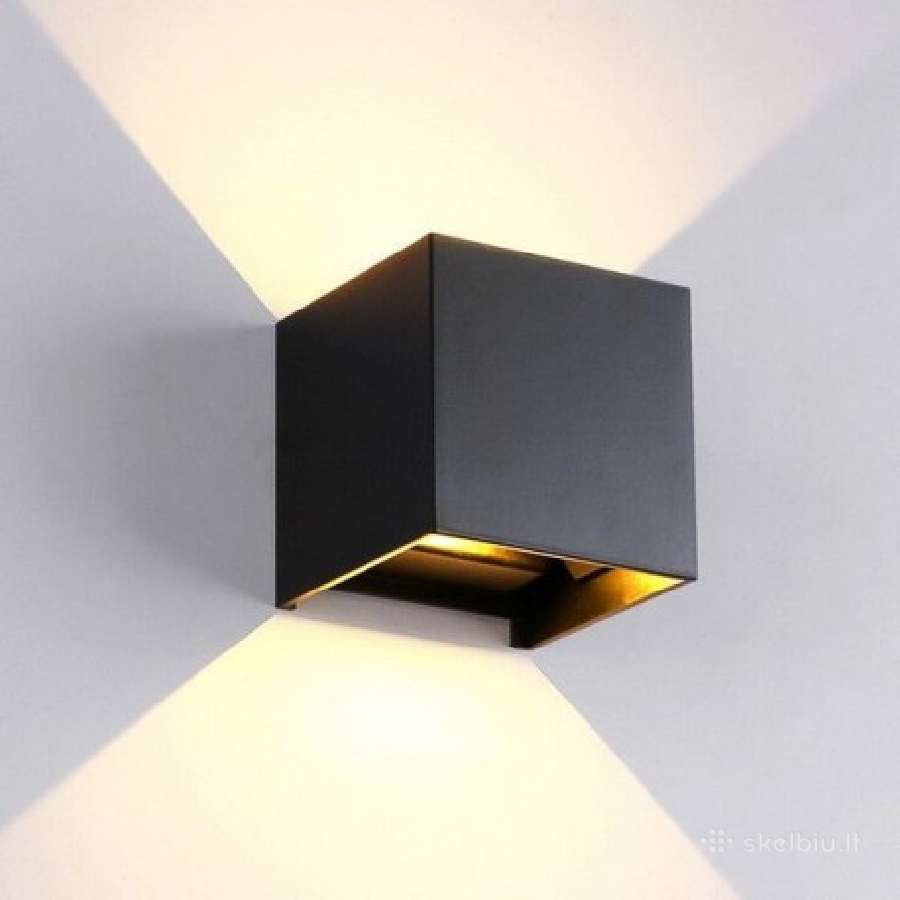 LED Fasado šviestuvas lauko sienai Cube G9 - nuotraukos Nr. 2