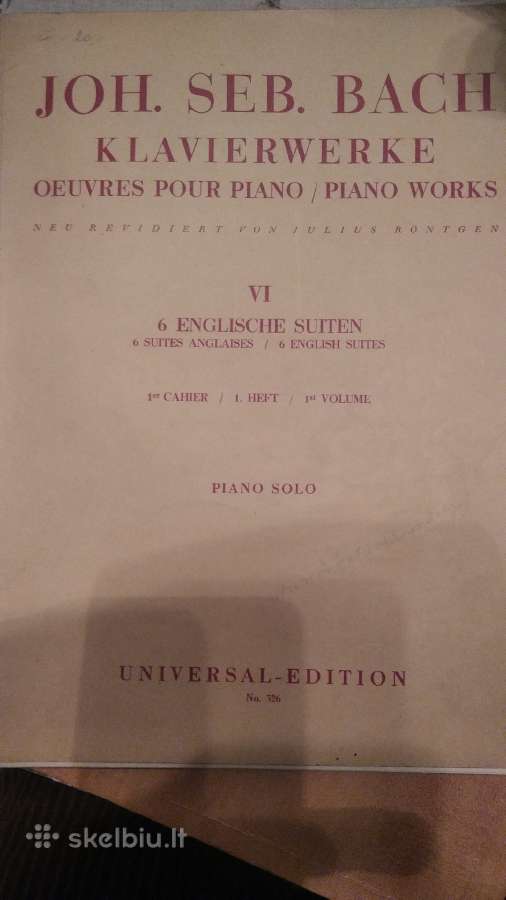 J.s.bacho Angliškos siuitos
