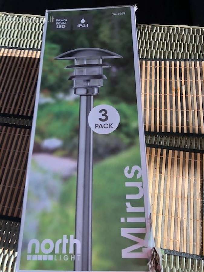 Lauko šviestuvai 3 vnt. - nuotraukos Nr. 4