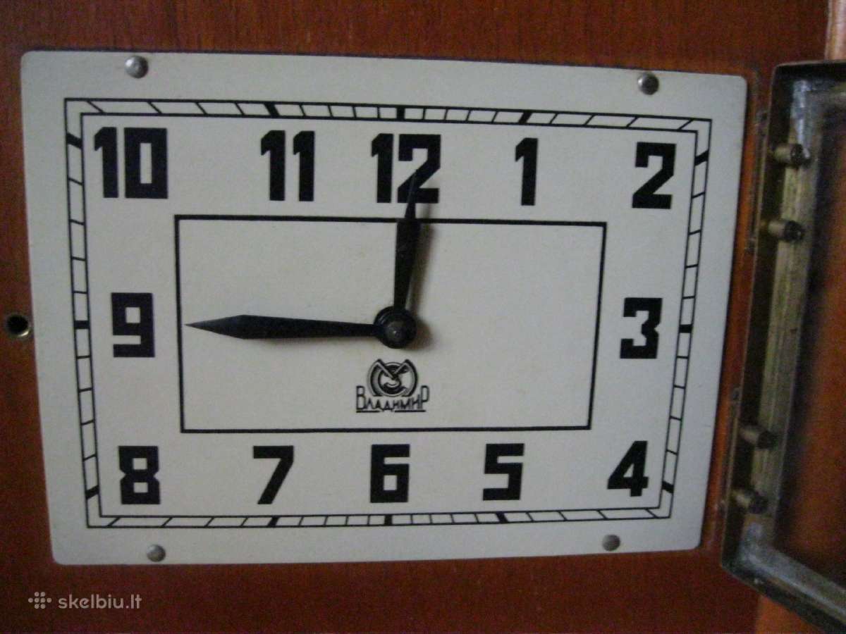 Stalo Laikrodis is CCCP. foto. Labai Idomus Ir Gra - nuotraukos Nr. 8
