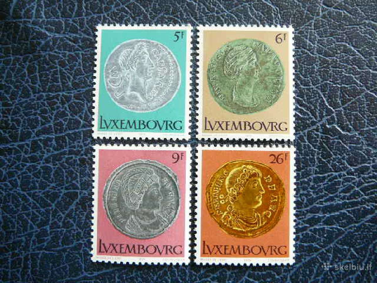 Romenu monetos Liuksemburgas Mnh lkm981
