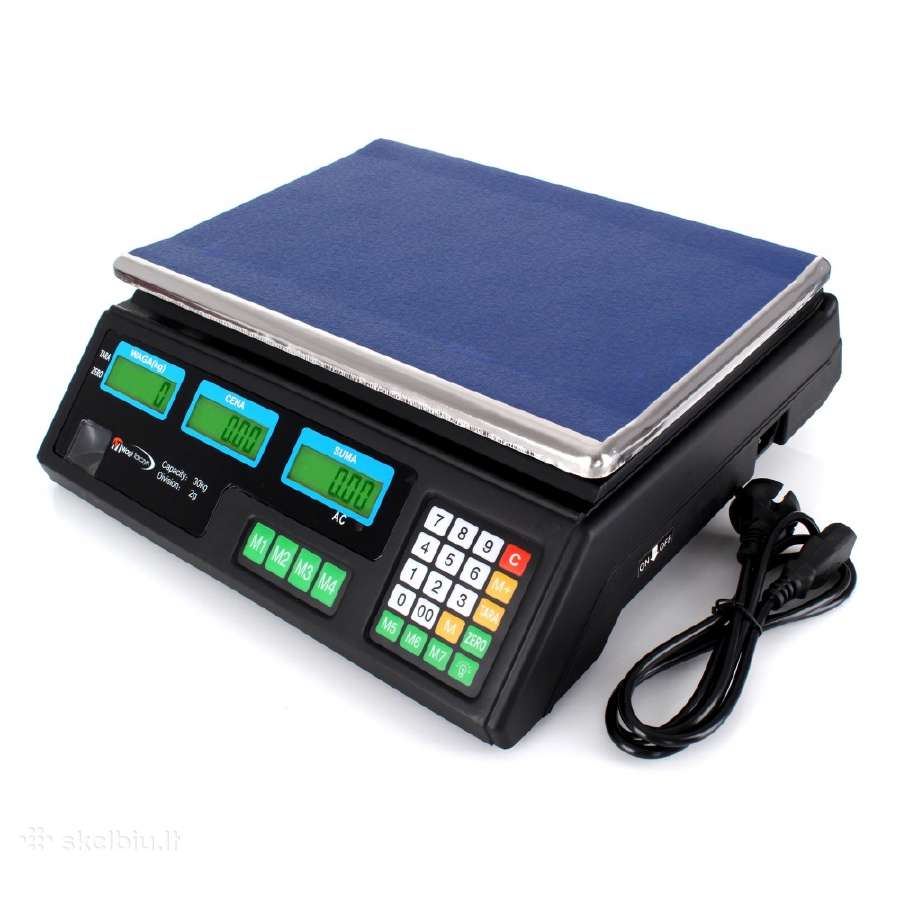 Elektroninės Svarstyklės 40kg