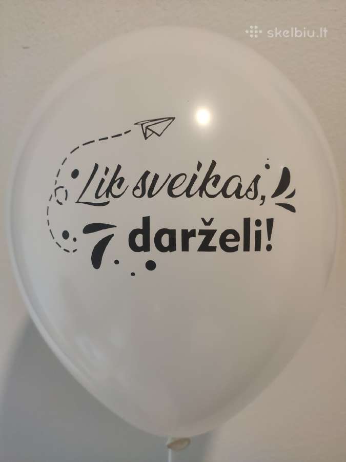 Reklaminiai balionai,spauda ant balionų, helis - nuotraukos Nr. 7