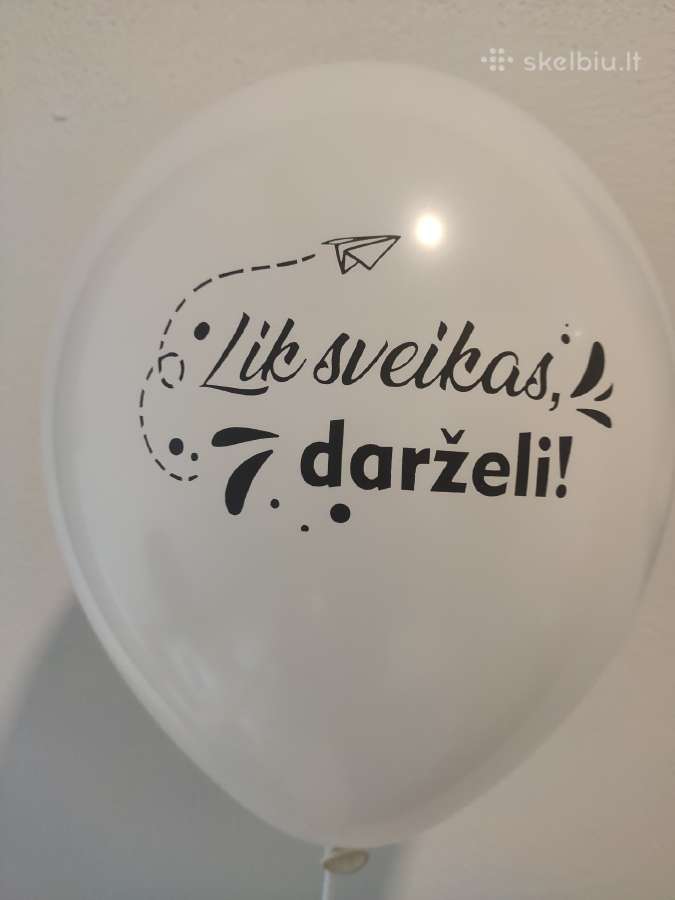 Reklaminiai balionai,spauda ant balionų, helis - nuotraukos Nr. 8
