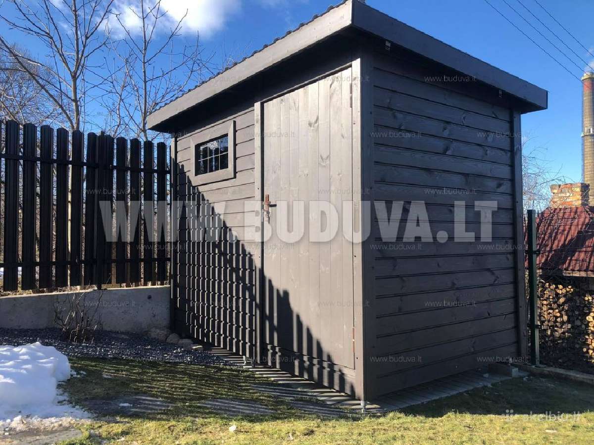 Sandėliukas pavėsinė metalinio karkaso - nuotraukos Nr. 25