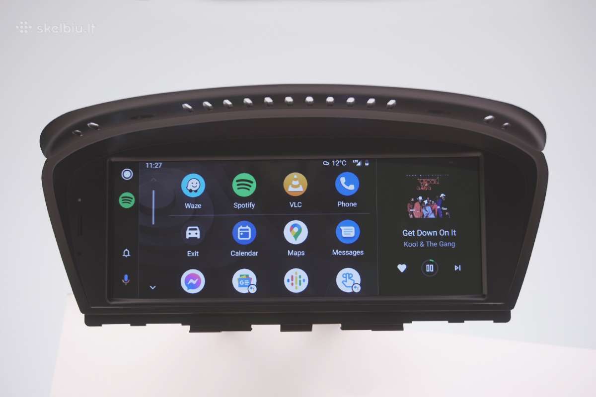 Bmw 5 E60 E61 E63 Android Auto/carplay multimedija - nuotraukos Nr. 4
