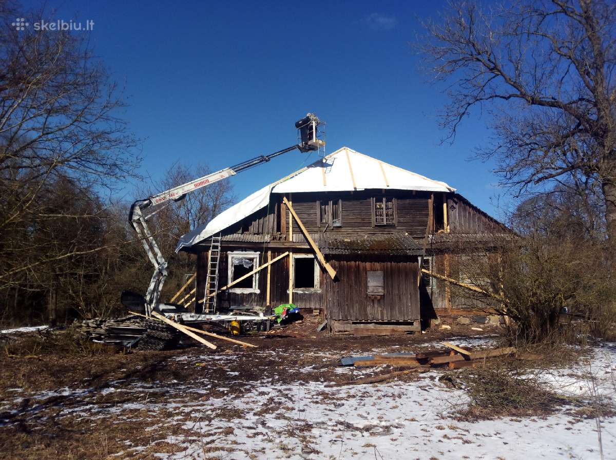 Rąstų keitimas. Rąstinių namų remontas ir statyba - nuotraukos Nr. 16