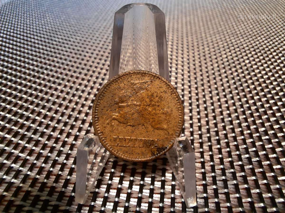 1 centas 1936 Lietuva Tarpukaris - nuotraukos Nr. 2