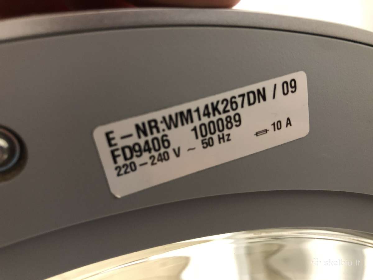 Siemens 7 kg. Iq 300 - nuotraukos Nr. 4