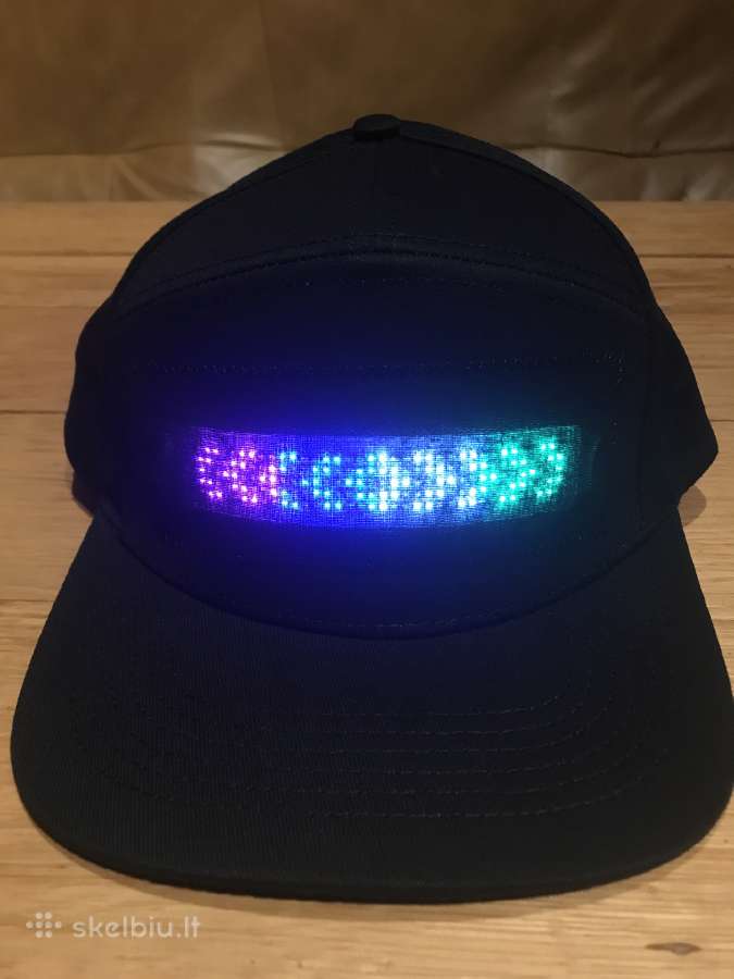 LED išmanioji kepurė / LED smart party full cap