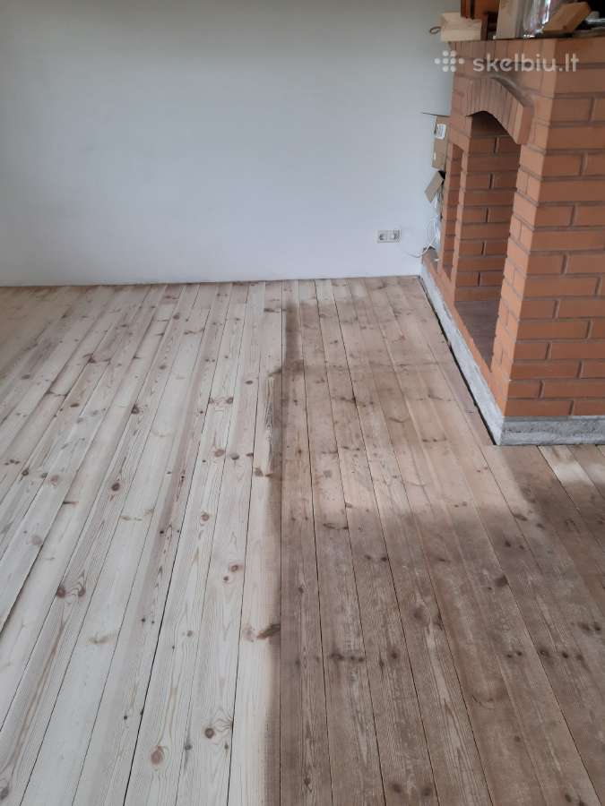 Grindų,parketo,laiptų šlifavimas-restauravimas. - nuotraukos Nr. 11
