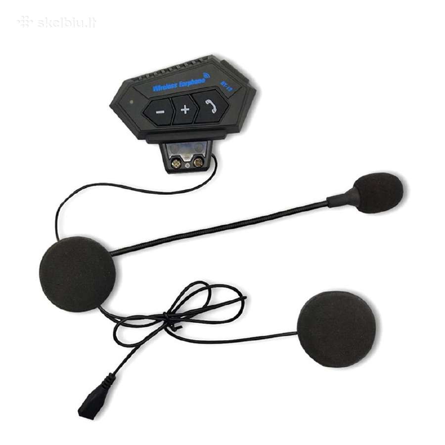 Daug!bluetooth laisvų rankų įranga motociklui Bt12 - nuotraukos Nr. 3