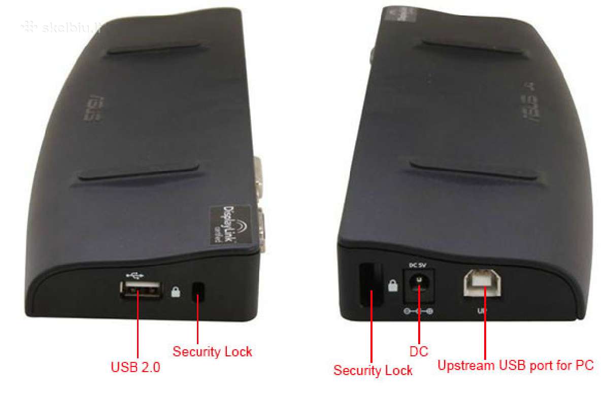 Asus Usb 2.0 Universal Docking Station Model Hz-1 - Skelbiu.lt