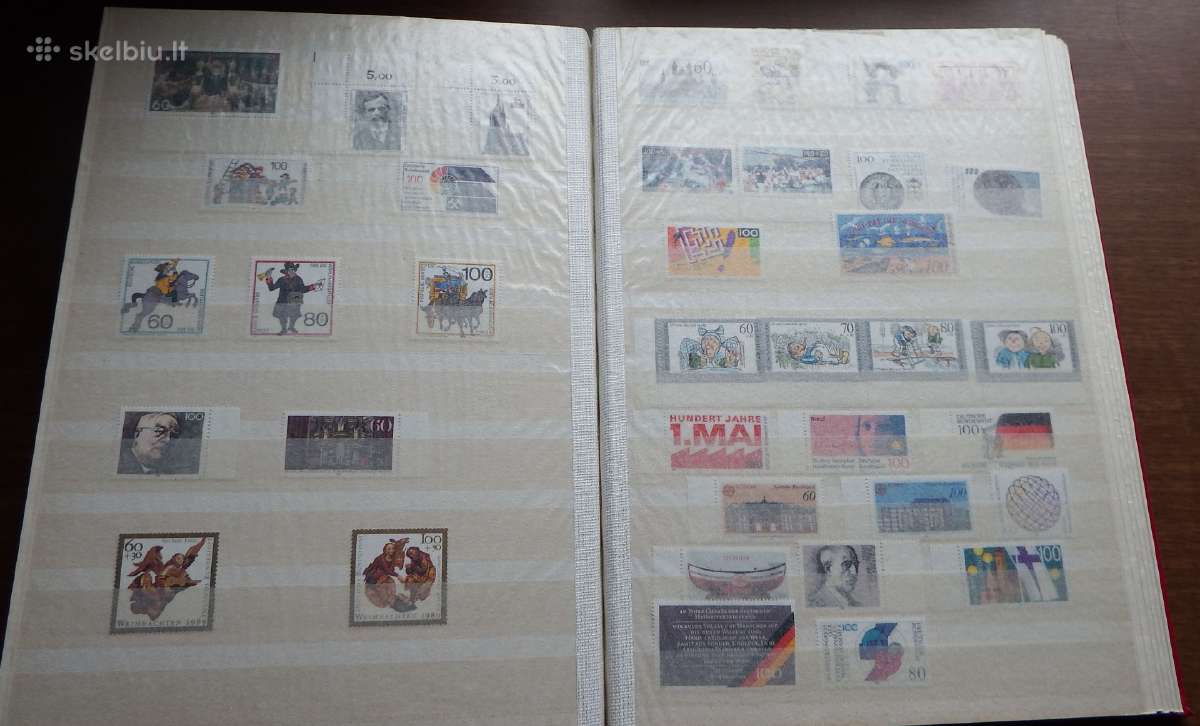 Vokietijos p. ž. 1986-2000 pilna kolekcija - nuotraukos Nr. 2