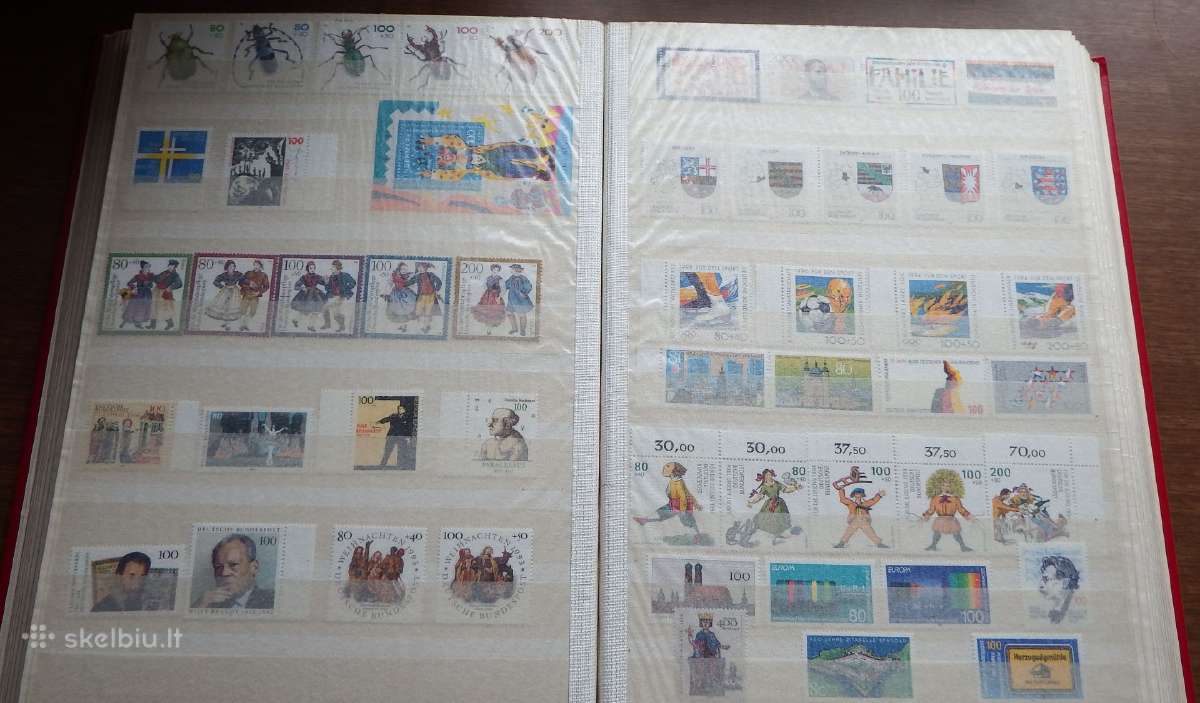 Vokietijos p. ž. 1986-2000 pilna kolekcija - nuotraukos Nr. 3