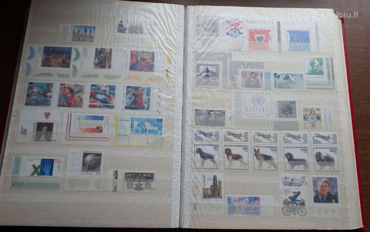 Vokietijos p. ž. 1986-2000 pilna kolekcija - nuotraukos Nr. 4