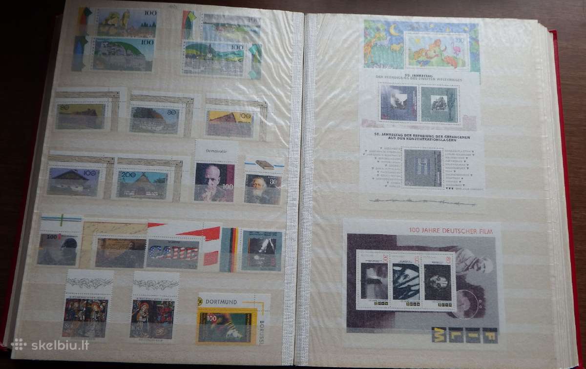 Vokietijos p. ž. 1986-2000 pilna kolekcija - nuotraukos Nr. 5