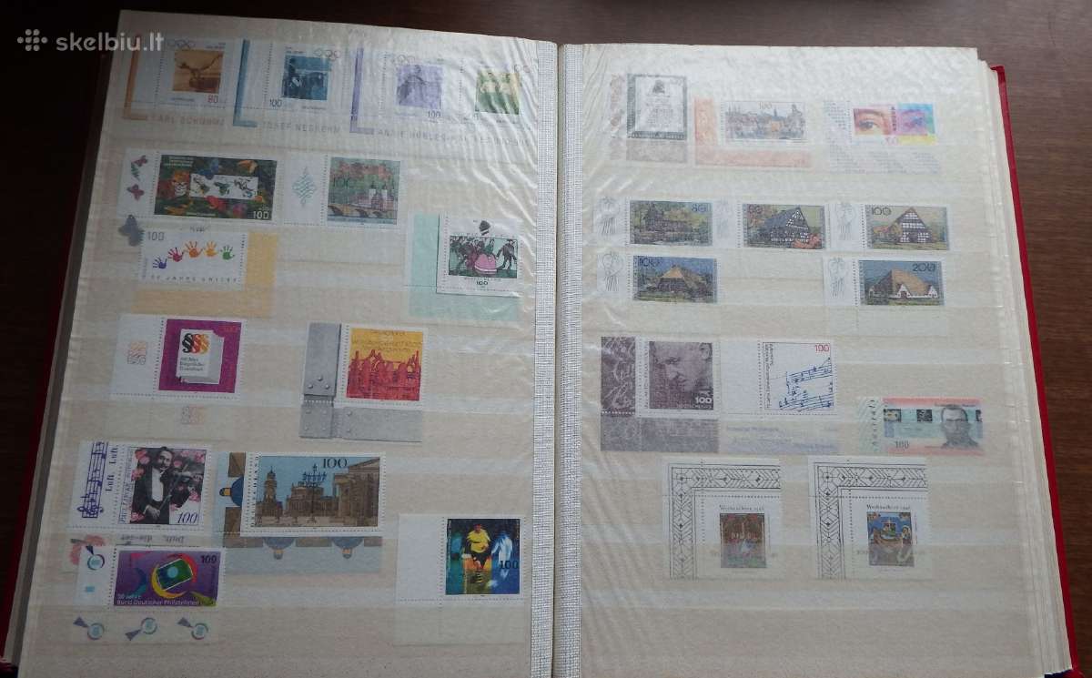 Vokietijos p. ž. 1986-2000 pilna kolekcija - nuotraukos Nr. 6
