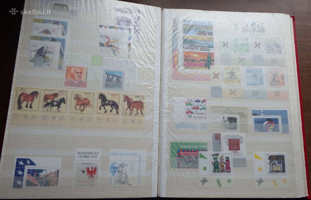 Vokietijos p. ž. 1986-2000 pilna kolekcija - nuotraukos Nr. 7