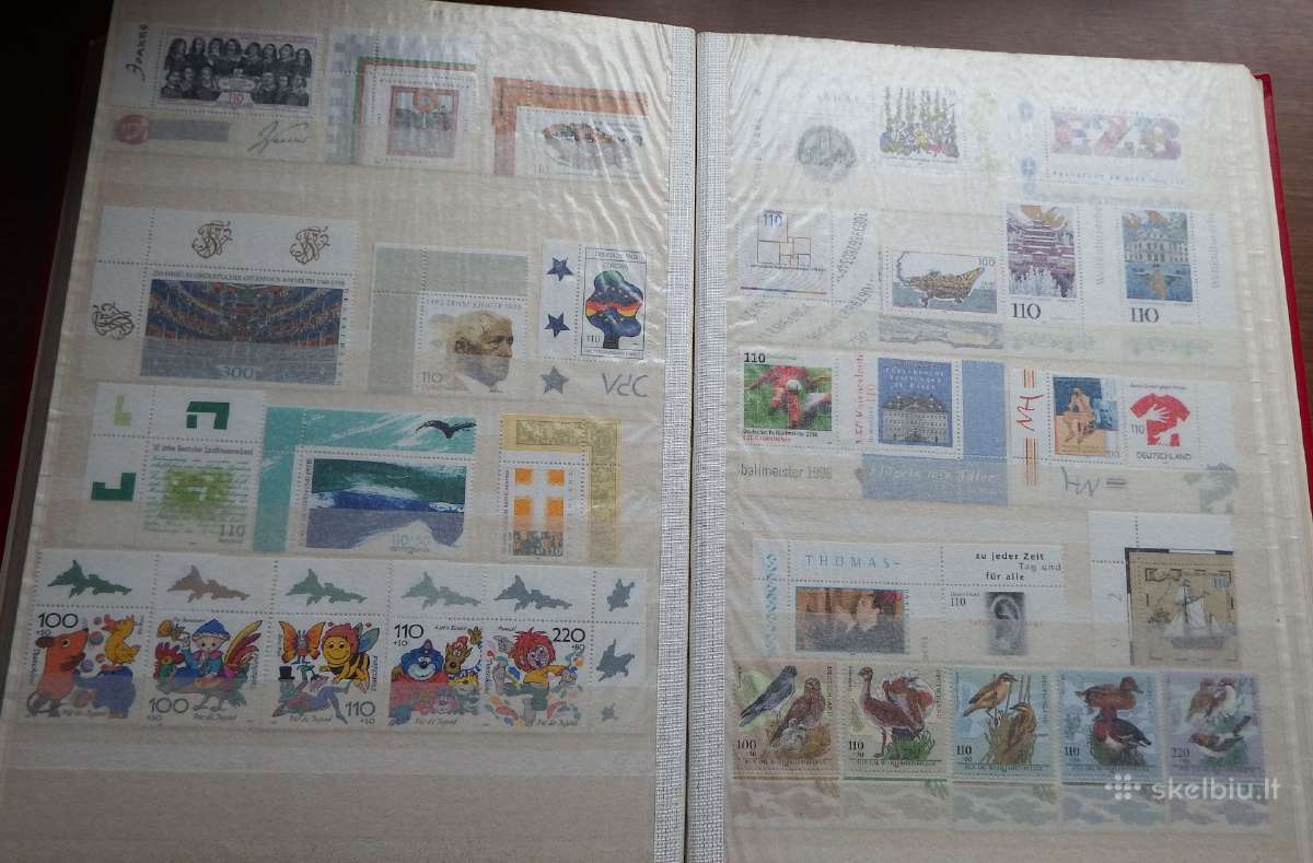 Vokietijos p. ž. 1986-2000 pilna kolekcija - nuotraukos Nr. 8