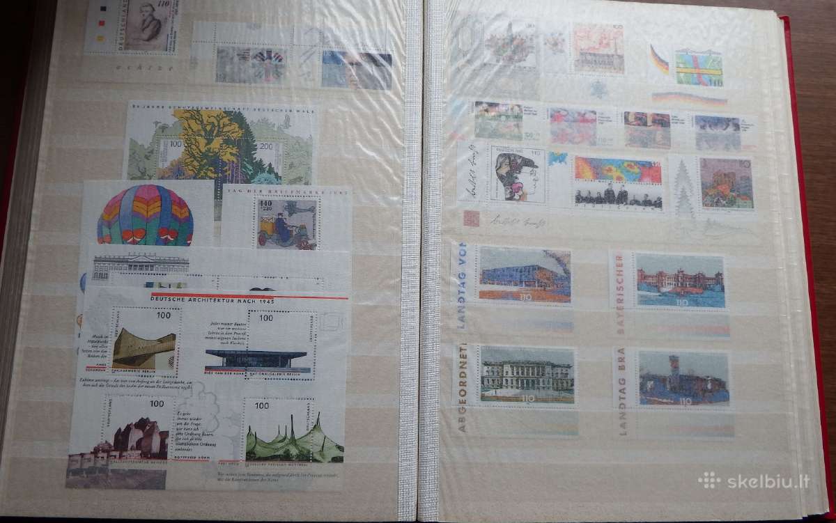 Vokietijos p. ž. 1986-2000 pilna kolekcija - nuotraukos Nr. 9