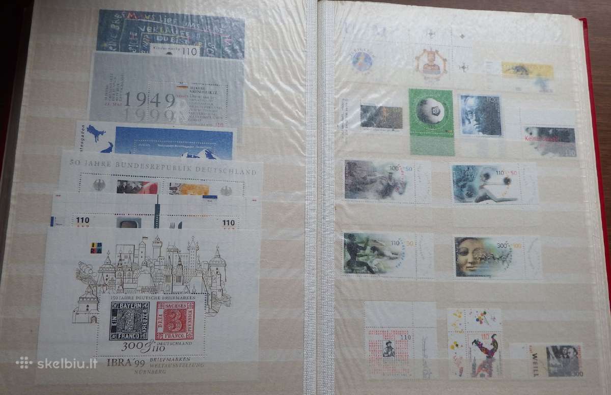 Vokietijos p. ž. 1986-2000 pilna kolekcija - nuotraukos Nr. 10