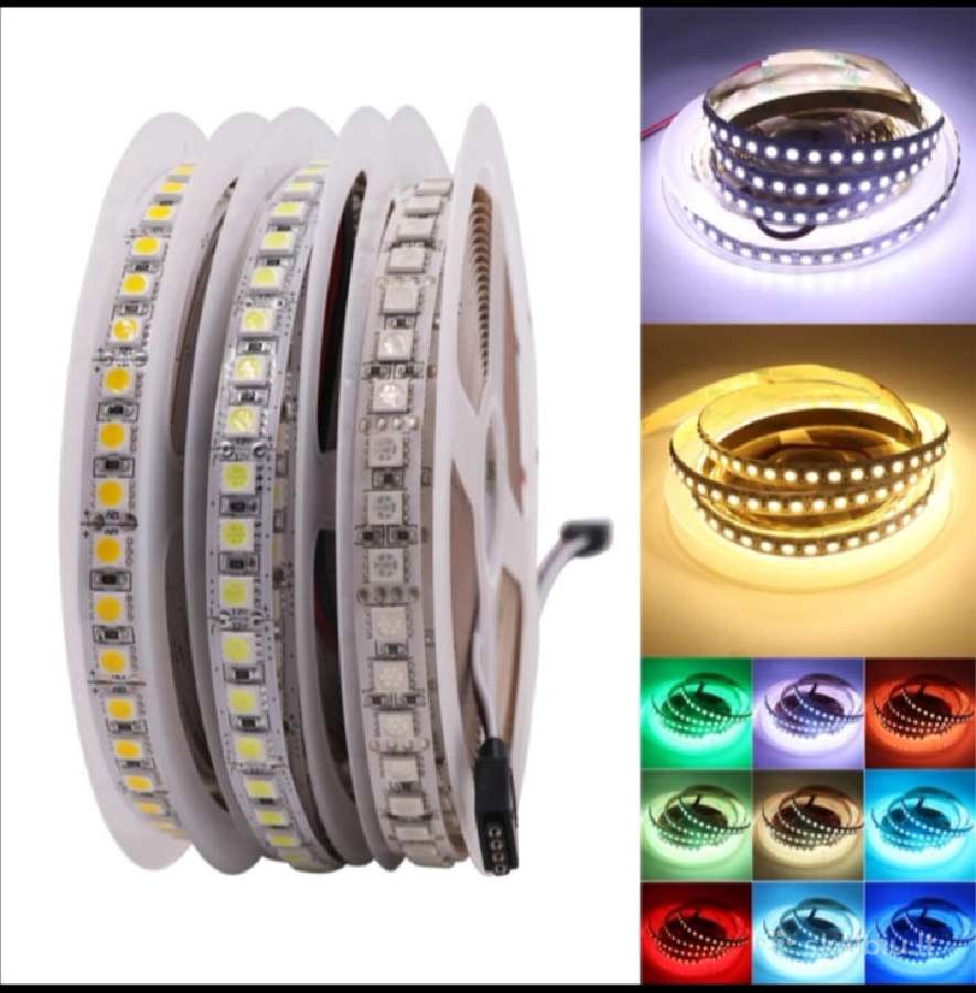 Rgb LED juosta 24v 600 ledu 5m