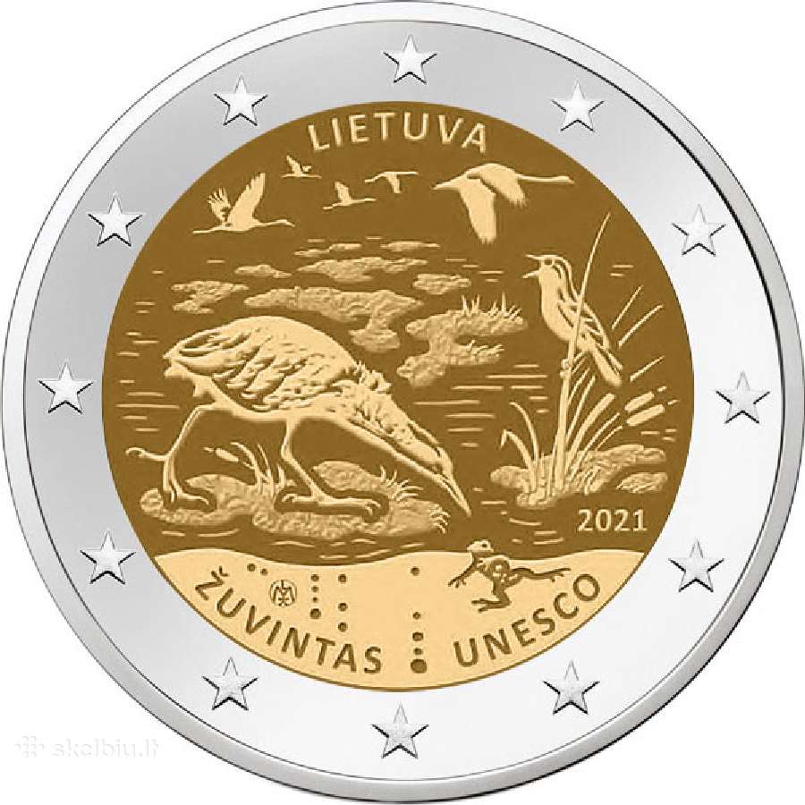 2 eurų Lietuvos Unc proginės monetos - nuotraukos Nr. 2
