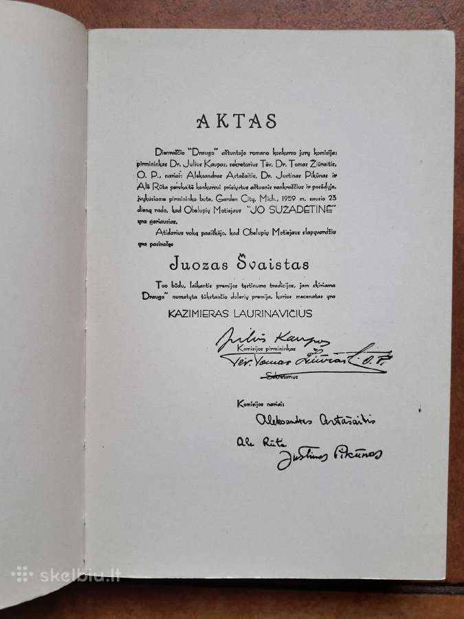 Romanas apie Vincą Kudirką. Chicago 1959 metai - nuotraukos Nr. 6