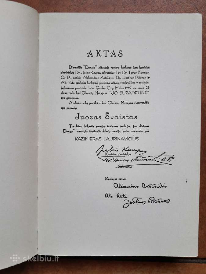 Romanas apie Vincą Kudirką. Chicago 1959 metai - nuotraukos Nr. 6