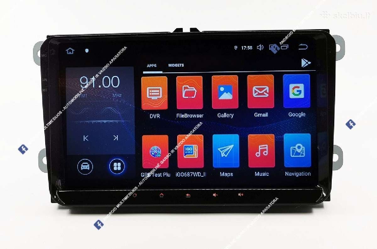 Vw Android Multimedia Volkswagen Multimedia . Android 10 , 4/64 , Dsp - Skelbiu.lt