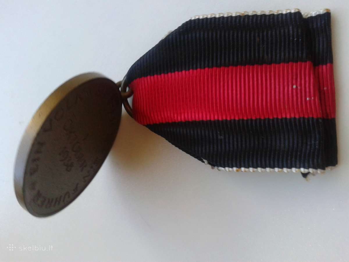 Vokiškas 1938m.medalis "Sudetai" - nuotraukos Nr. 11