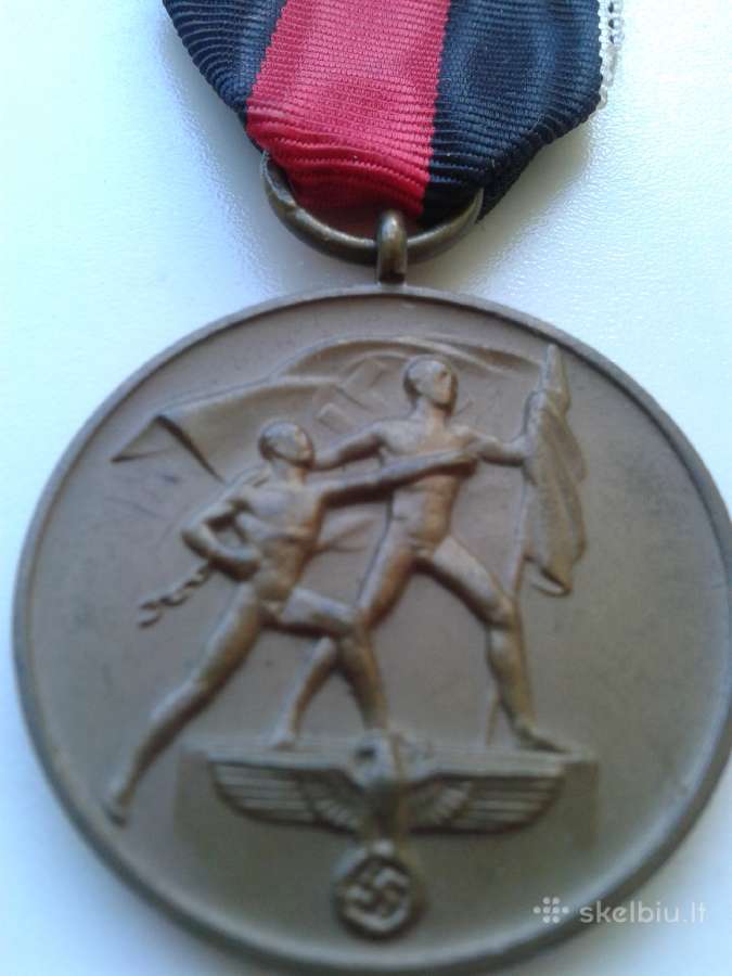 Vokiškas 1938m.medalis "Sudetai" - nuotraukos Nr. 12