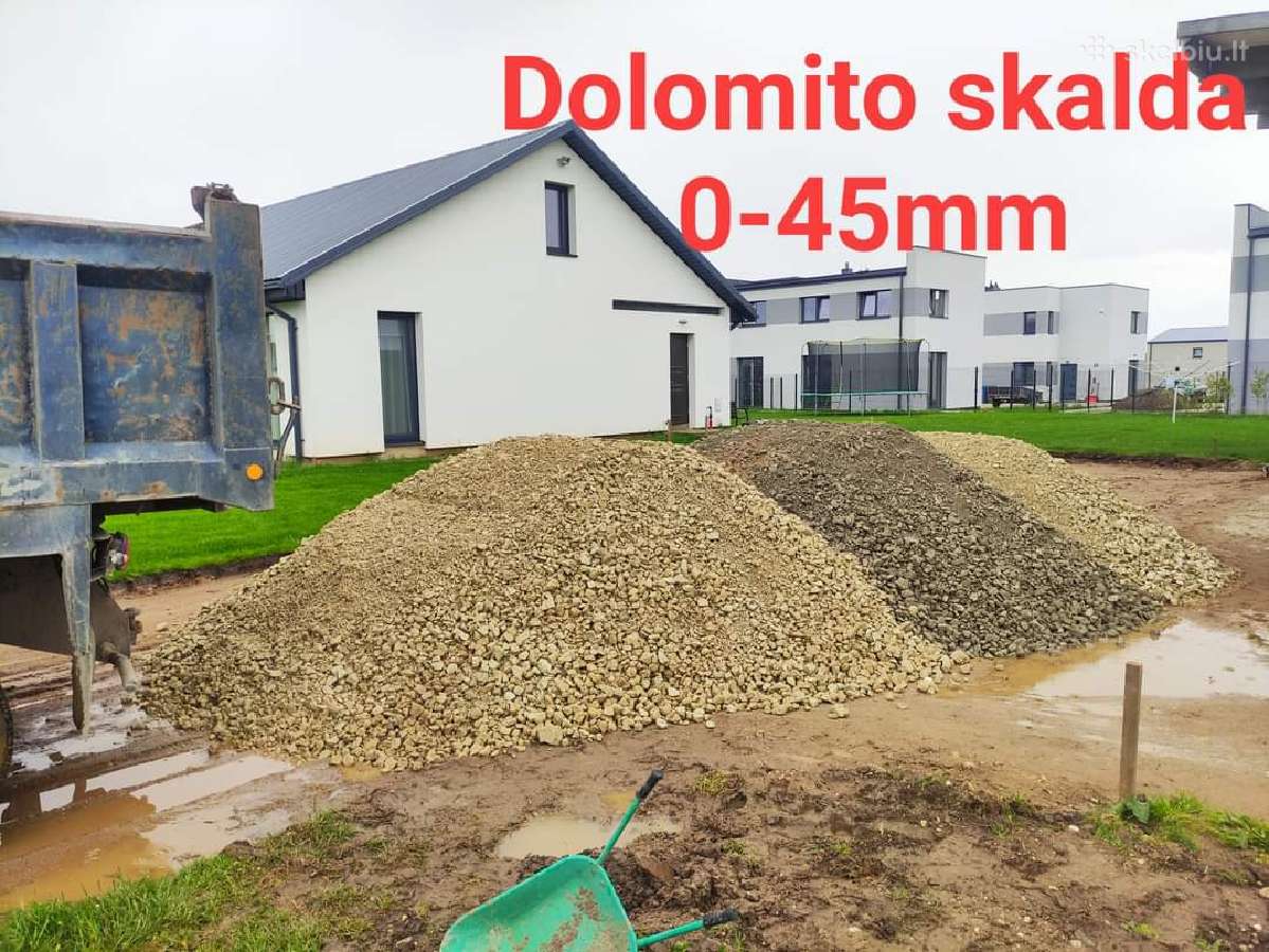 Dolomitas, granitas, žvyras, smėlis, asfaltas - nuotraukos Nr. 5