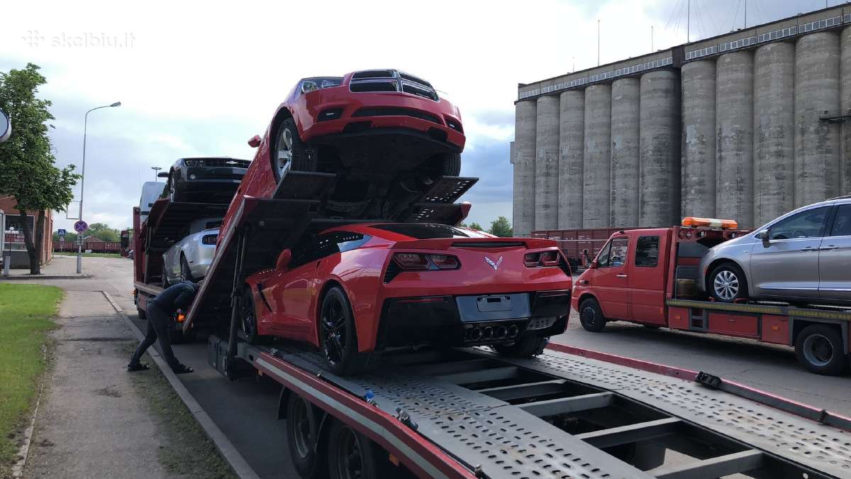 Automobilių pervežimas iš Europos į Lietuva, Tralo - nuotraukos Nr. 15