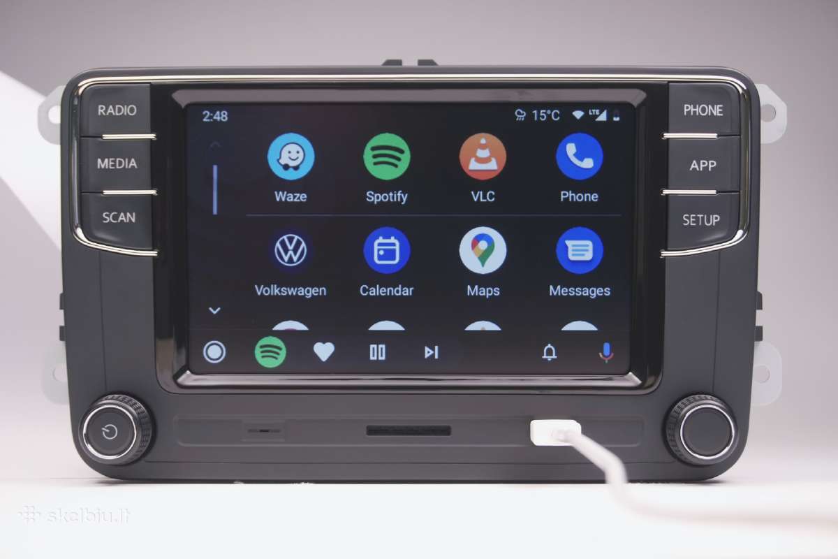Volkswagen Rcd330g Android Auto/carplay multimedia - nuotraukos Nr. 2