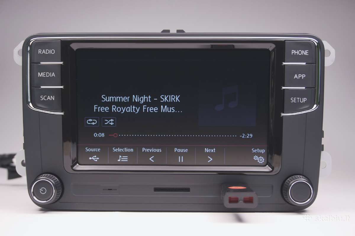 Volkswagen Rcd330g Android Auto/carplay multimedia - nuotraukos Nr. 6