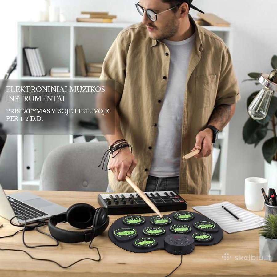 Silikoniniai nešiojami elektroniniai instrumentai