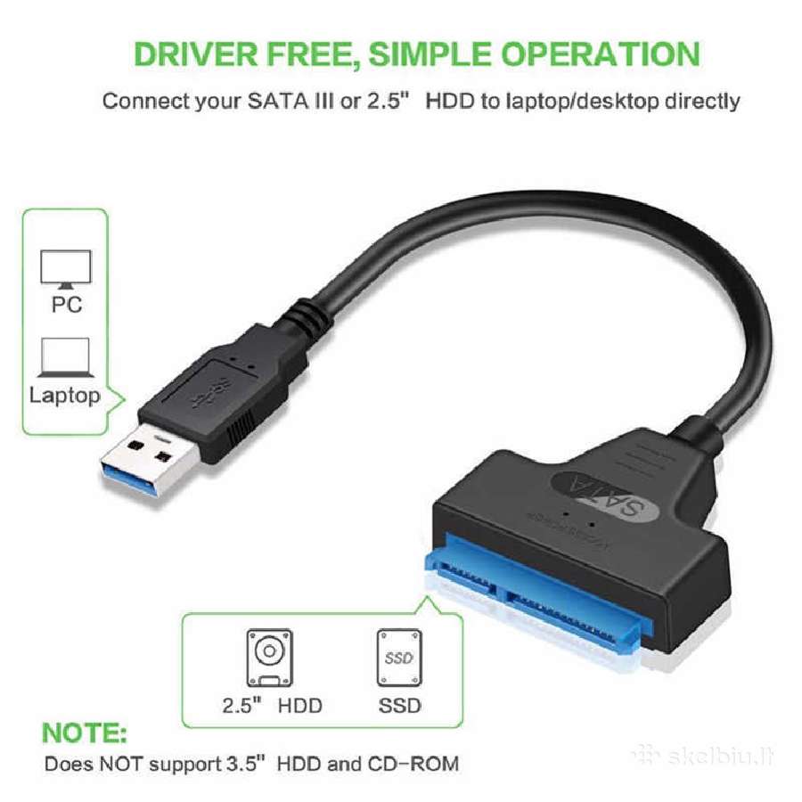 500 GB kietas diskas laptopo išorinis Usb 3.0 - nuotraukos Nr. 2