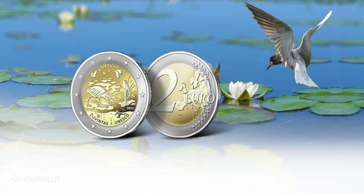 2€ Bu Žuvinto rezervatas (kortelė)