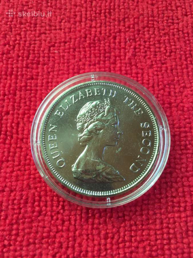Moneta Tuvalu 1981m. 5 dollars, cu-ni - nuotraukos Nr. 2