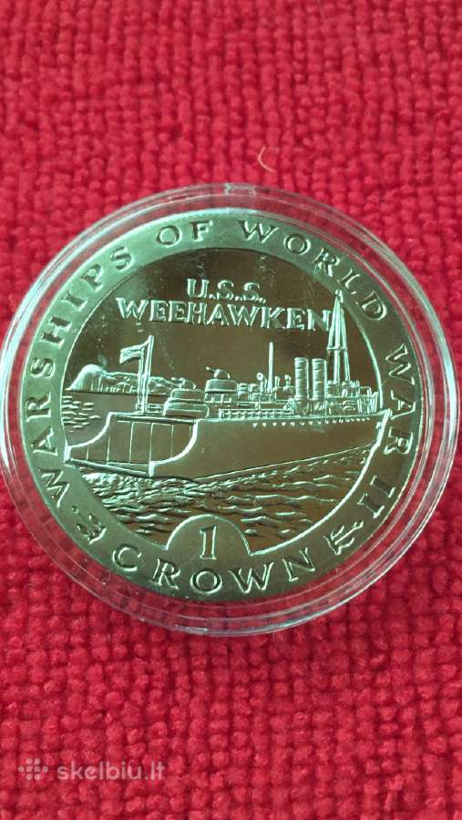 Moneta Gibraltar 1993m. 1 krona, ci-ni