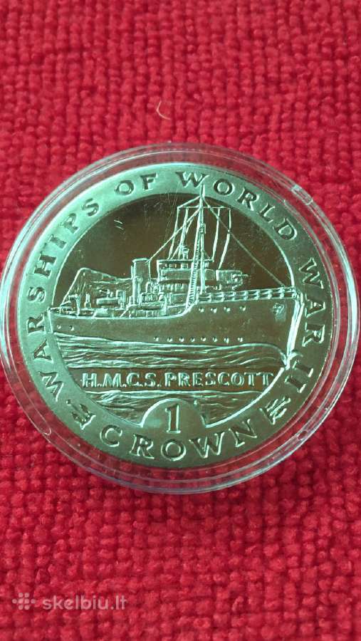 Moneta Gibraltar 1993m. 1 krona, ci-ni