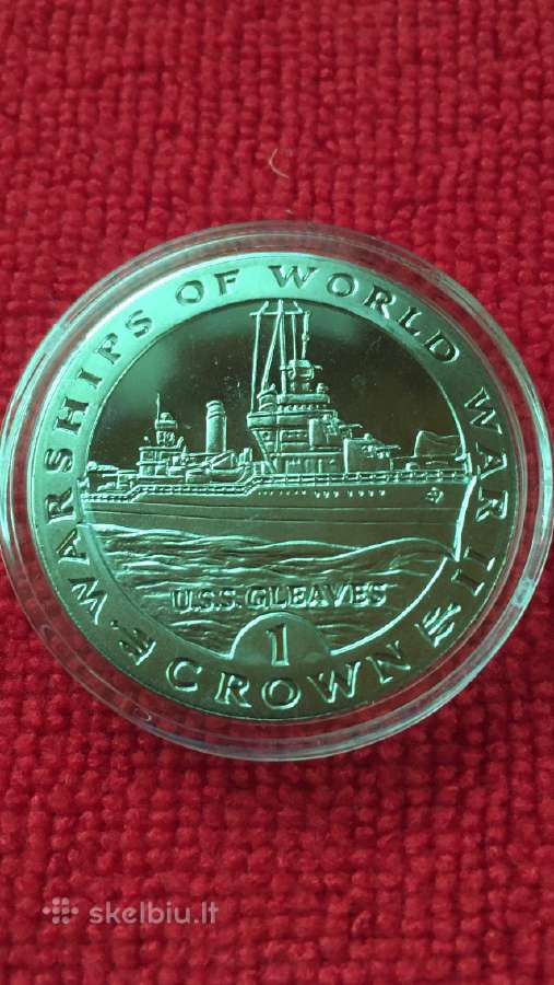 Moneta Gibraltar 1993m. 1 krona, ci-ni